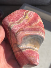 Load image into Gallery viewer, Gemmy Banded Rhodochrosite Freeform #7
