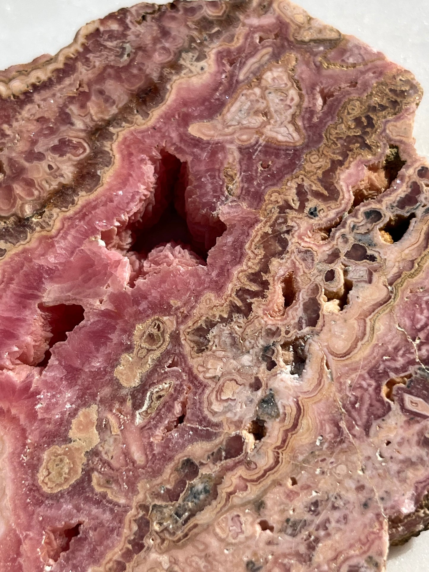 Large Rhodochrosite Slab