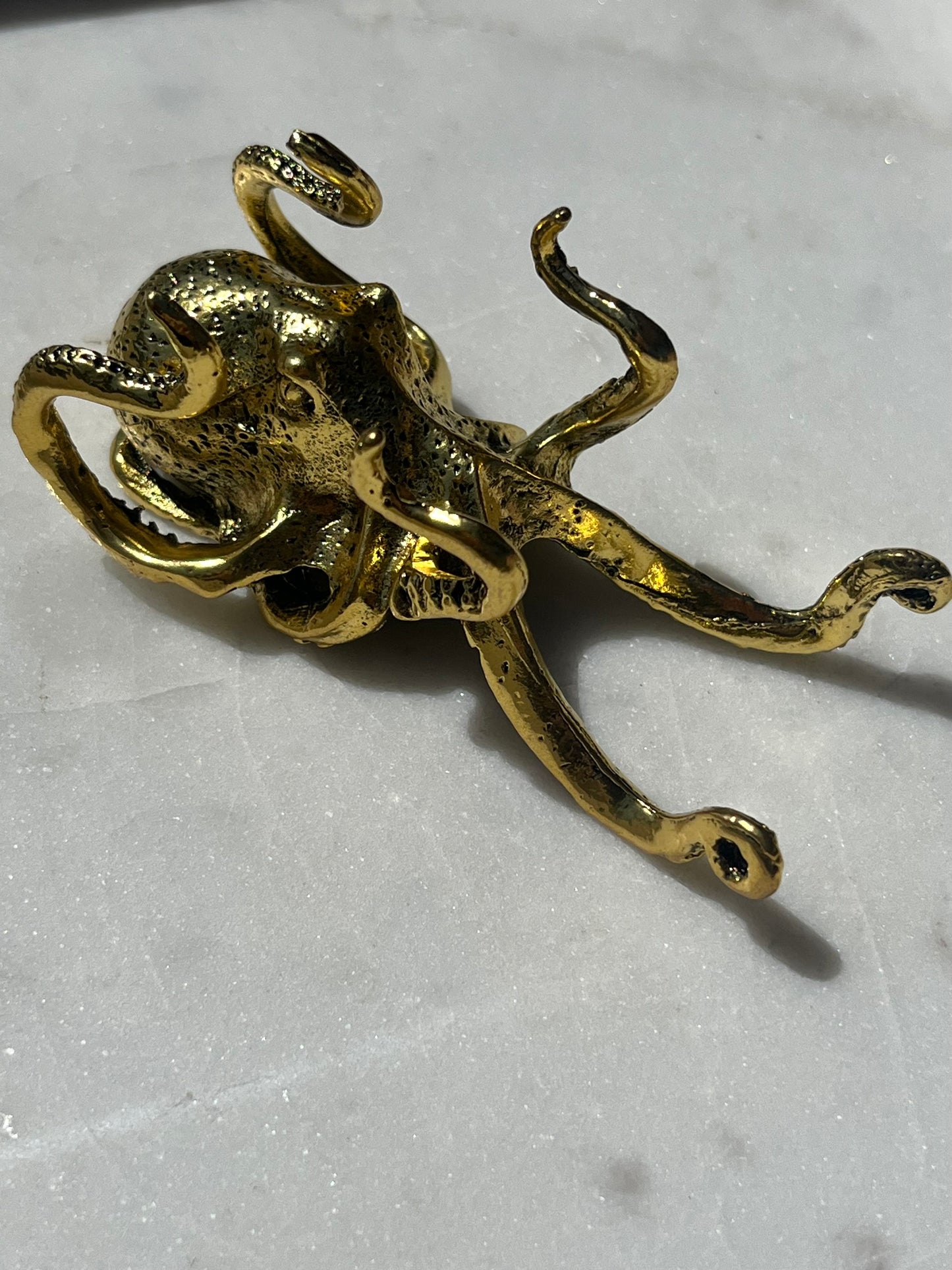 Gold Octopus Sphere Stand