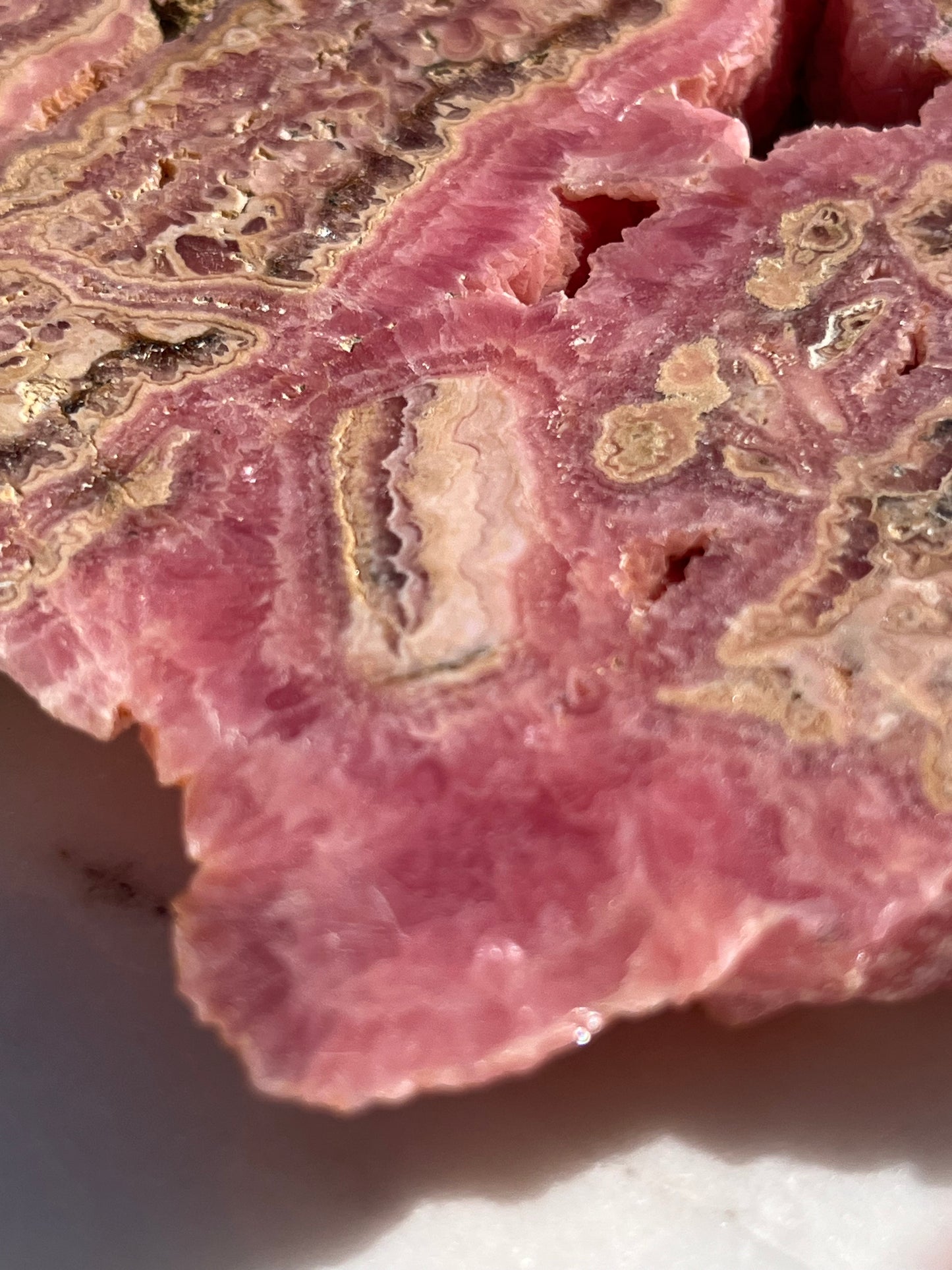 Large Rhodochrosite Slab