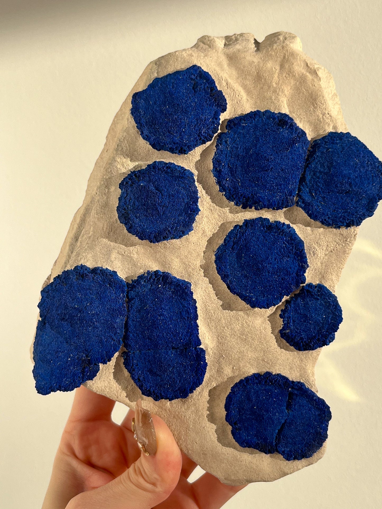 Collector’s Specimen Azurite Sun on Clay