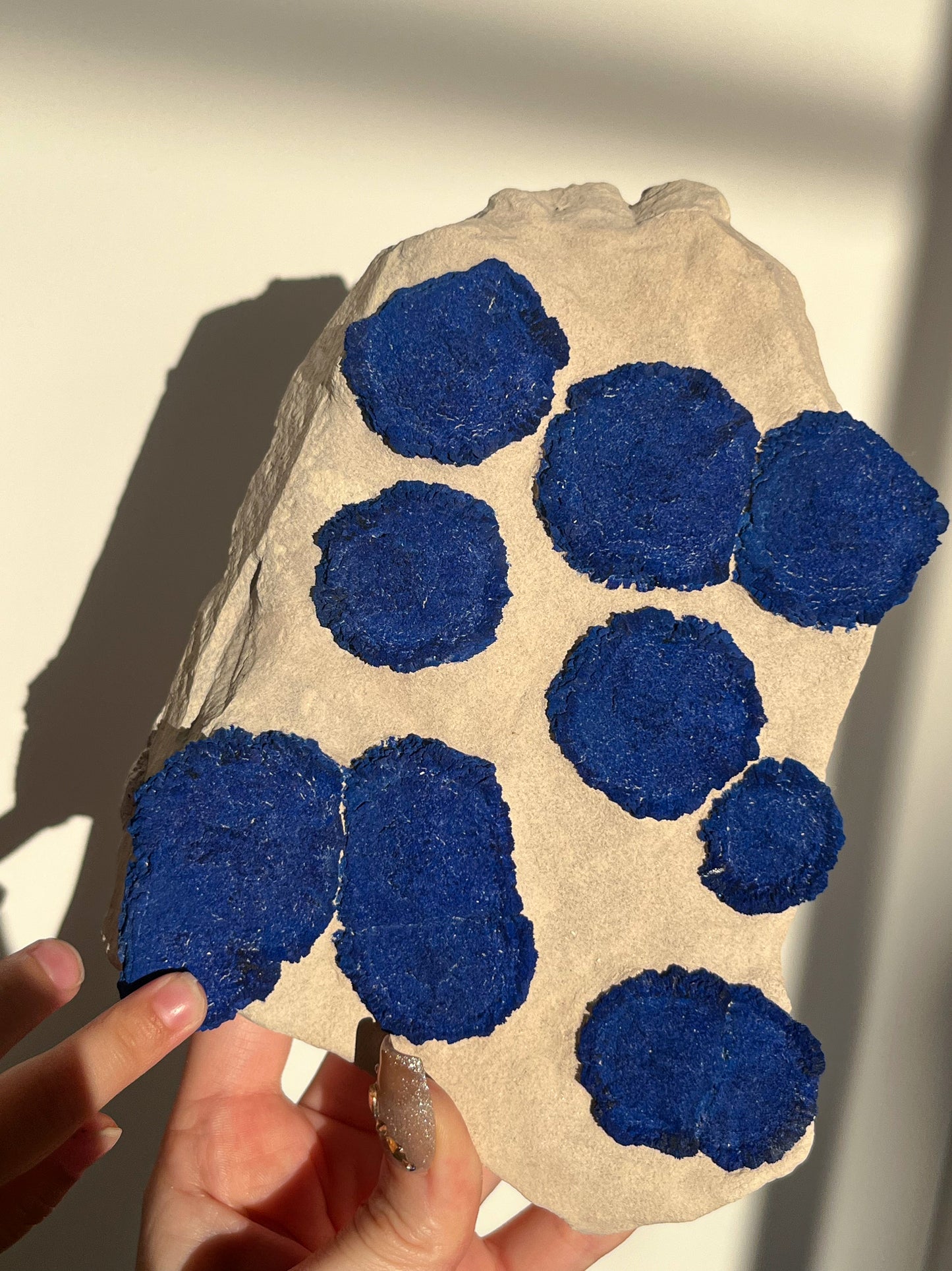 Collector’s Specimen Azurite Sun on Clay