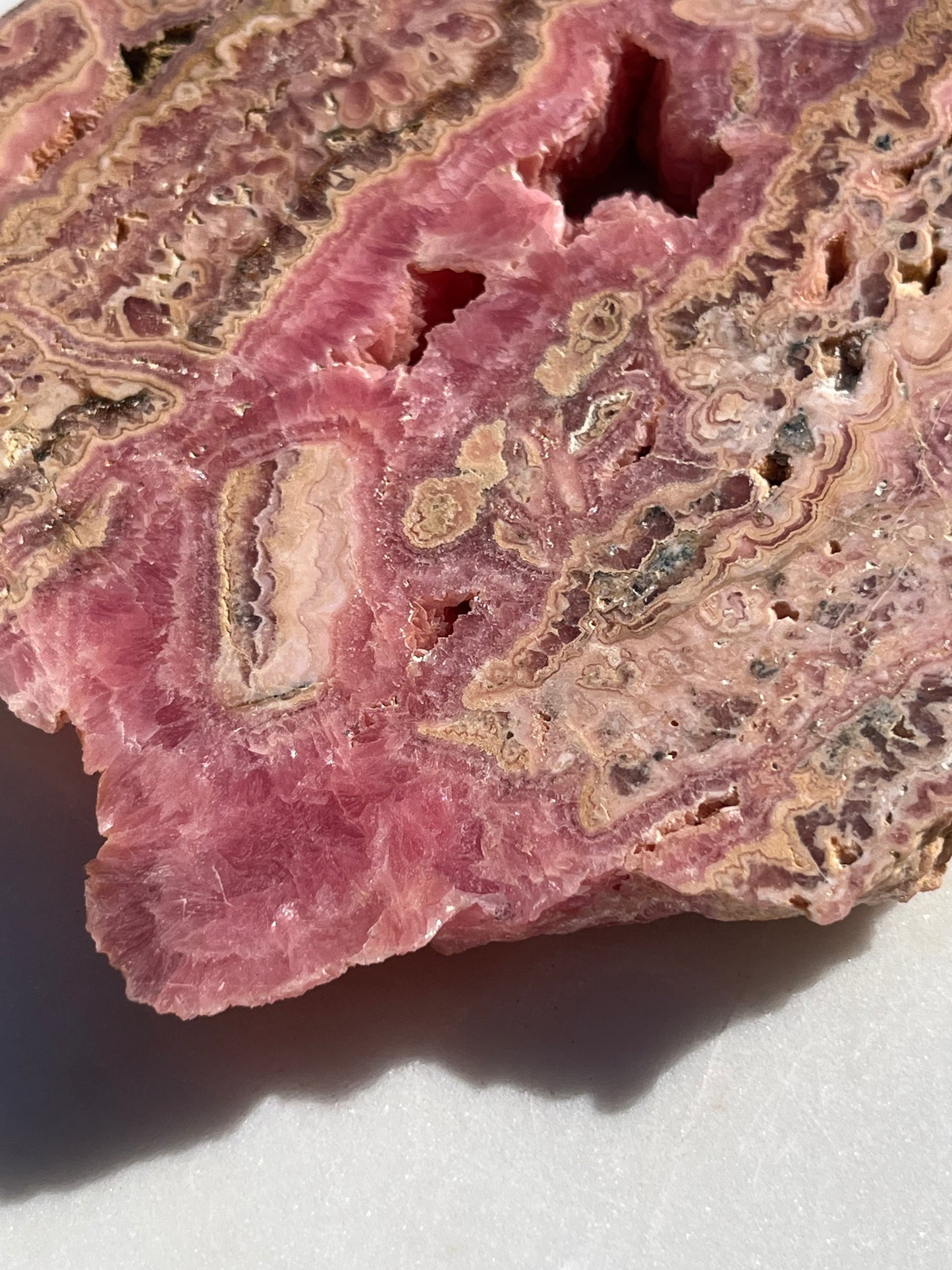 Large Rhodochrosite Slab