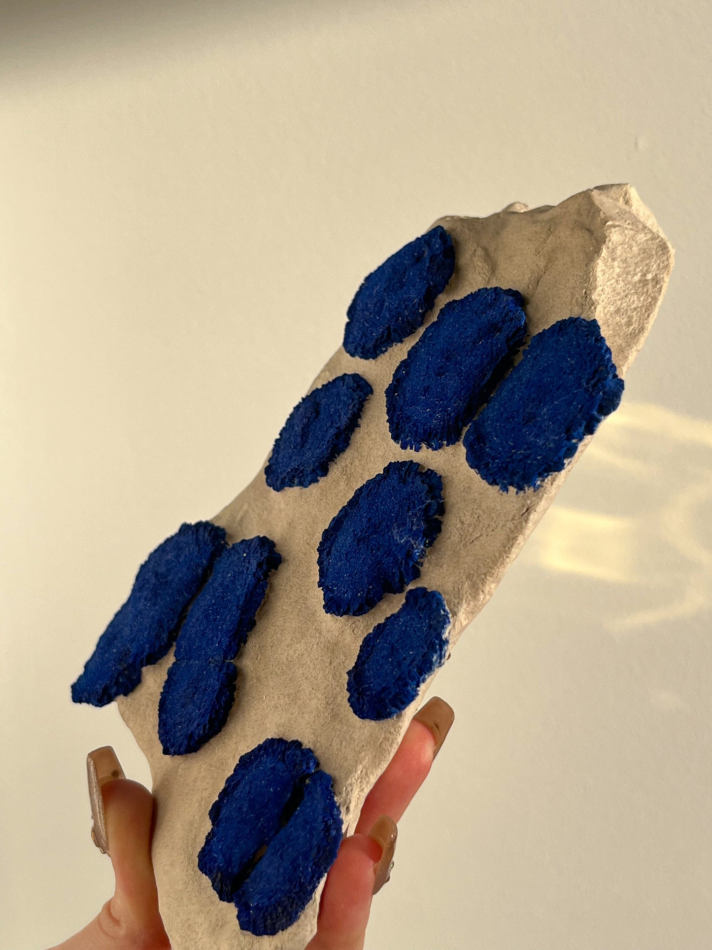 Collector’s Specimen Azurite Sun on Clay