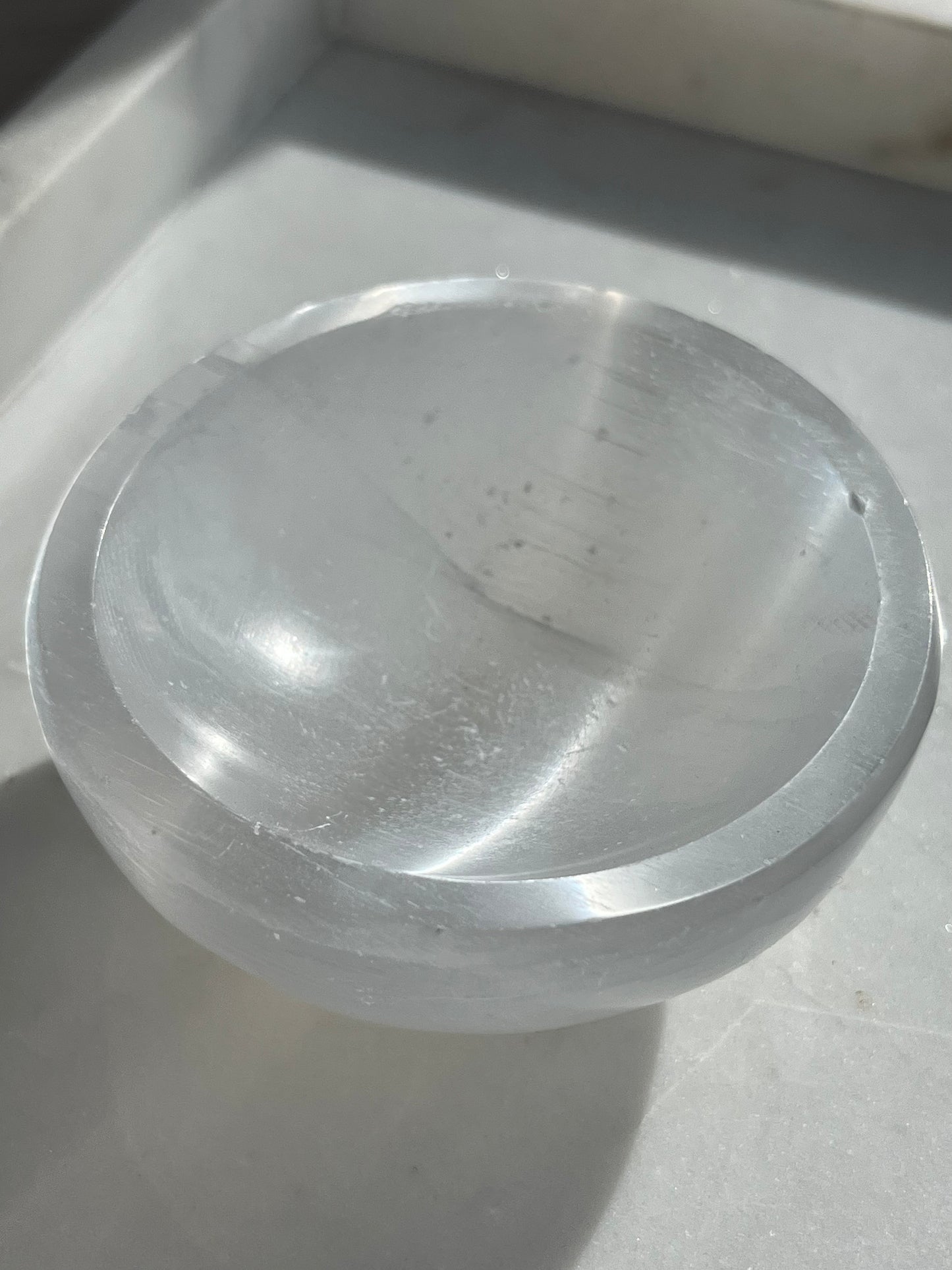 Selenite Cleansing & Charging Bowl (Slight Surface Marks)