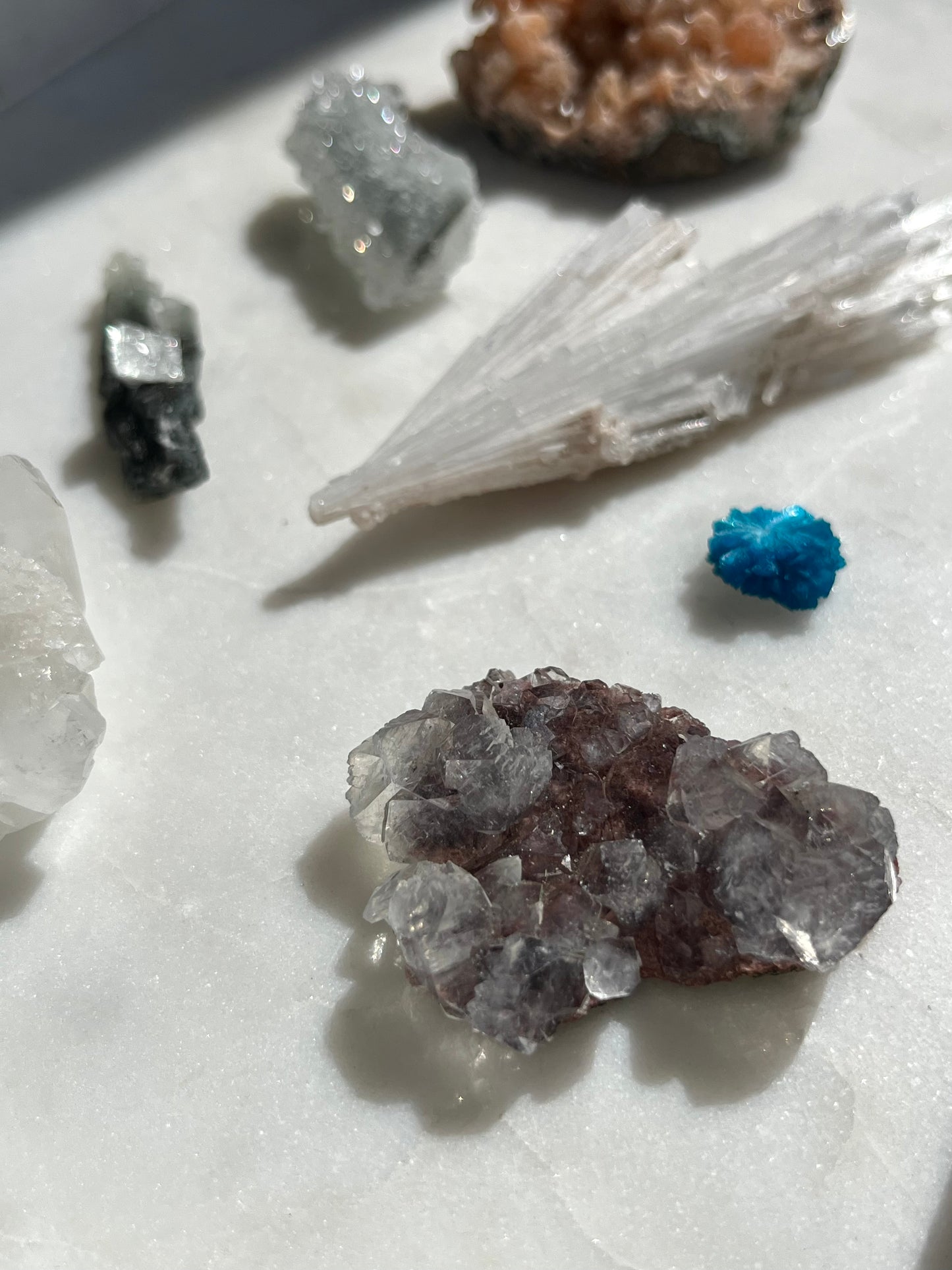 Indian Mini Minerals Specimen Box