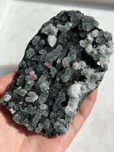 Load image into Gallery viewer, Black Chalcedony &amp; Apophyllite Cluster #3
