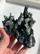 Load image into Gallery viewer, Black Chalcedony &amp; Apophyllite Cluster #10
