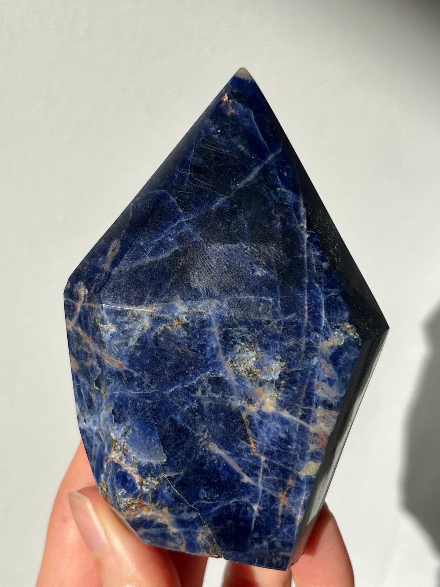 High Grade Sodalite Faceted Freeform #4
