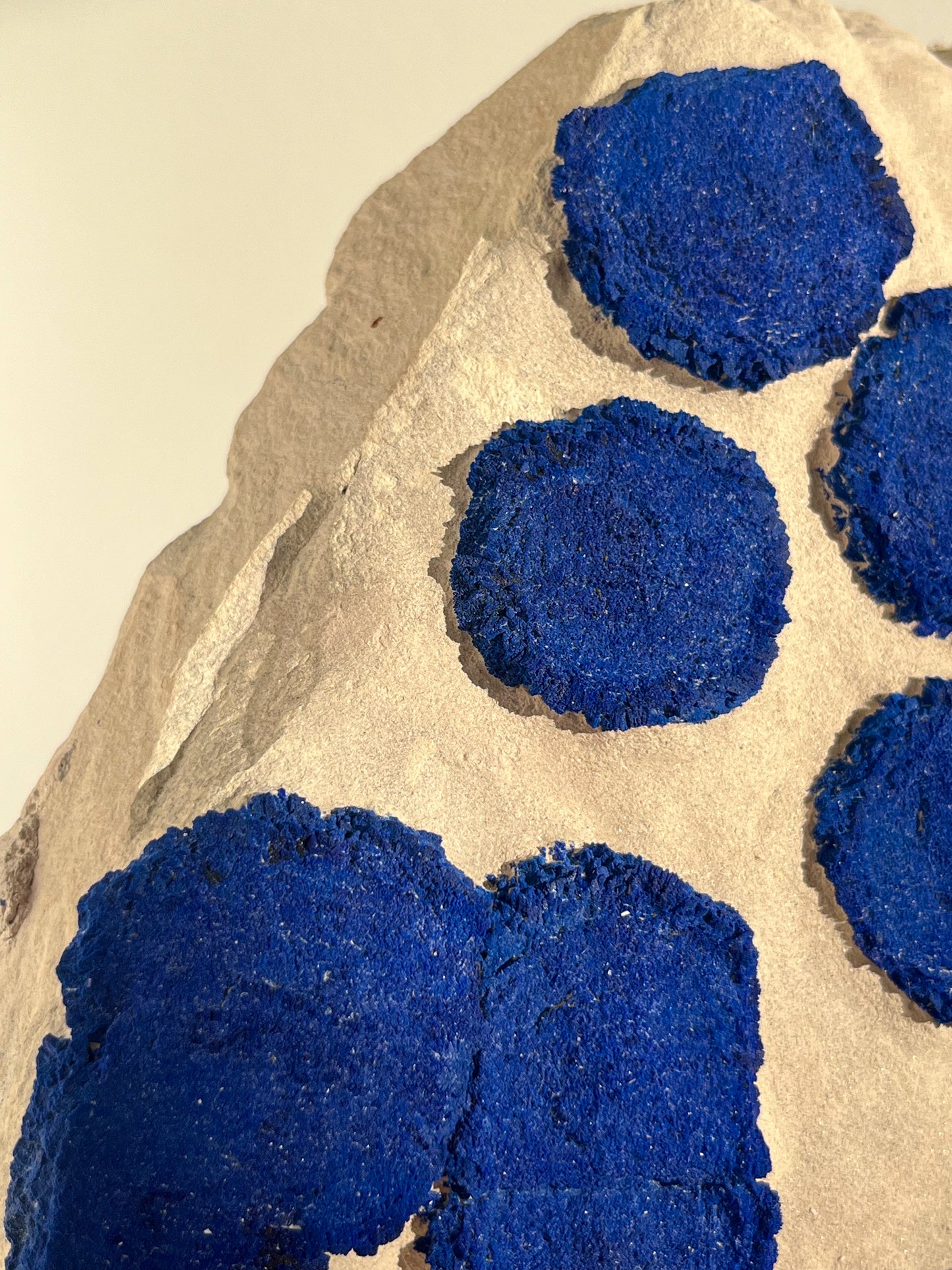 Collector’s Specimen Azurite Sun on Clay