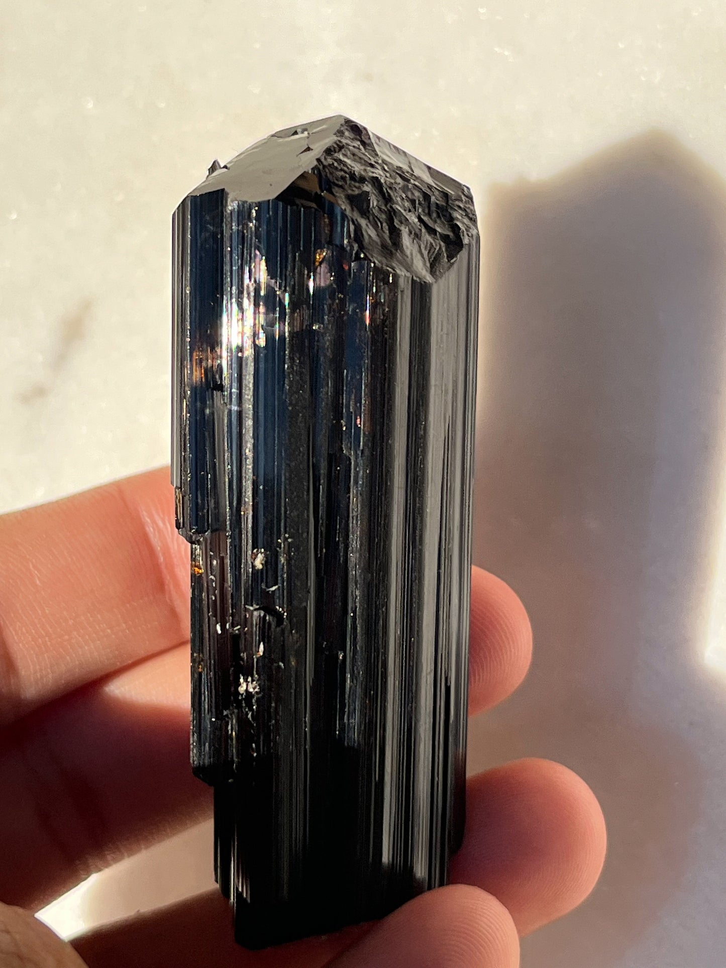 Skardu Schorl Black Tourmaline w/Muscovite Specimen #5