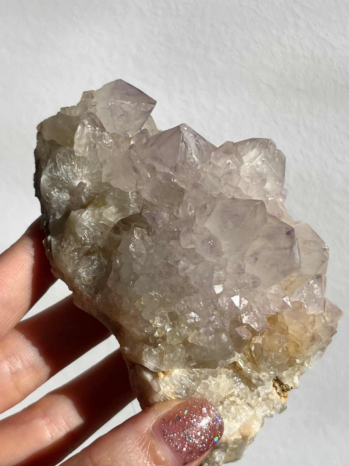 Lilac Spirit Amethyst Cluster w/Hematoid Inclusions #12