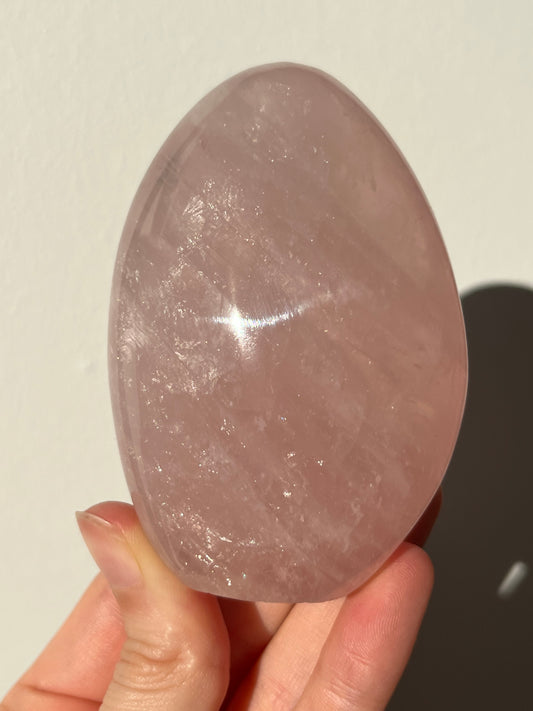 Gemmy Rose Quartz Freeform #1