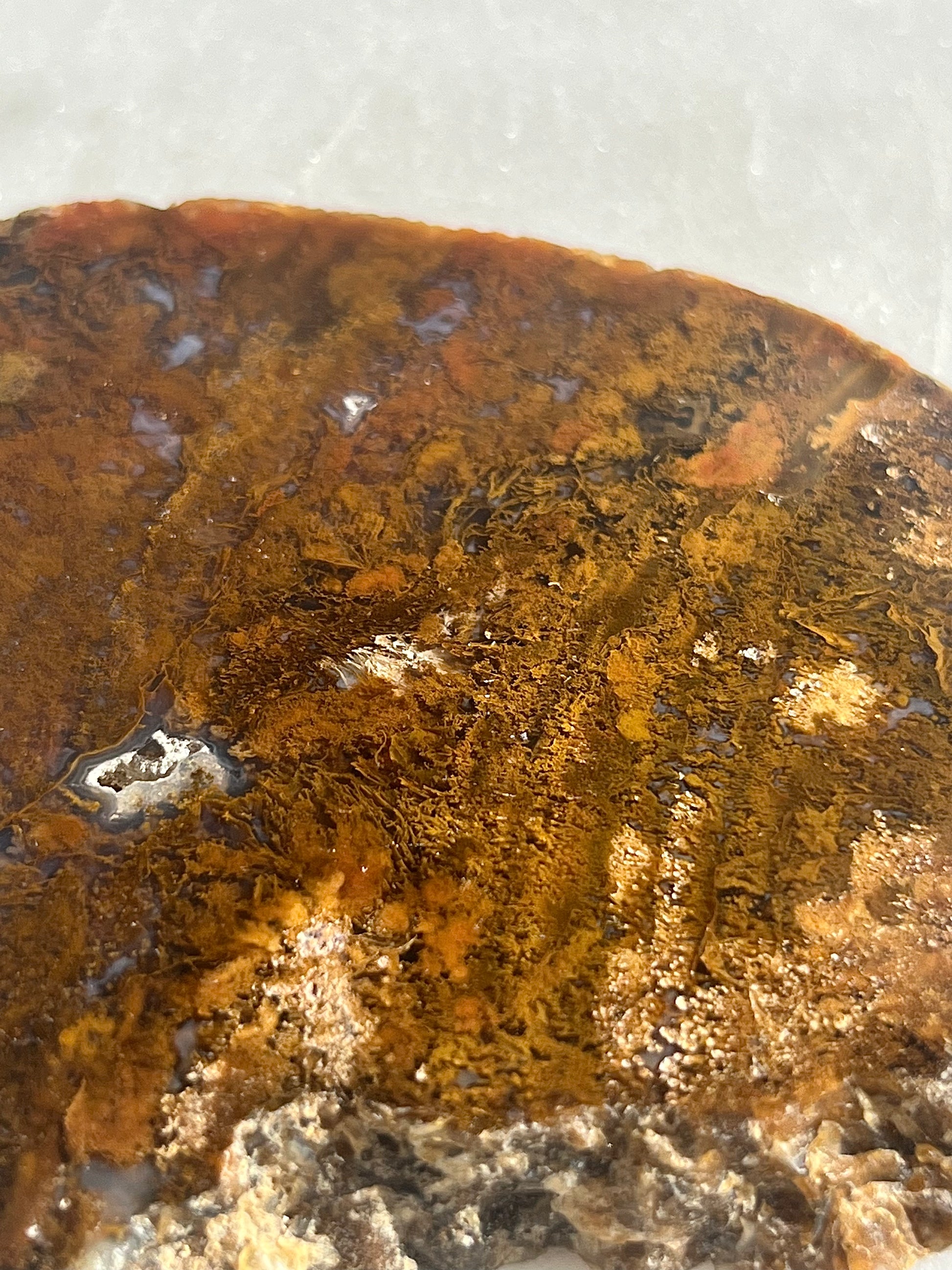 Yellow online moss agate