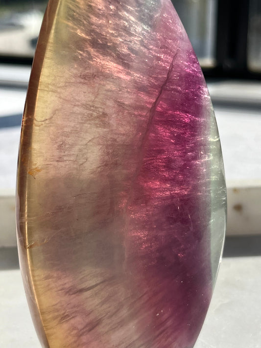Candy Fluorite Flame Carving