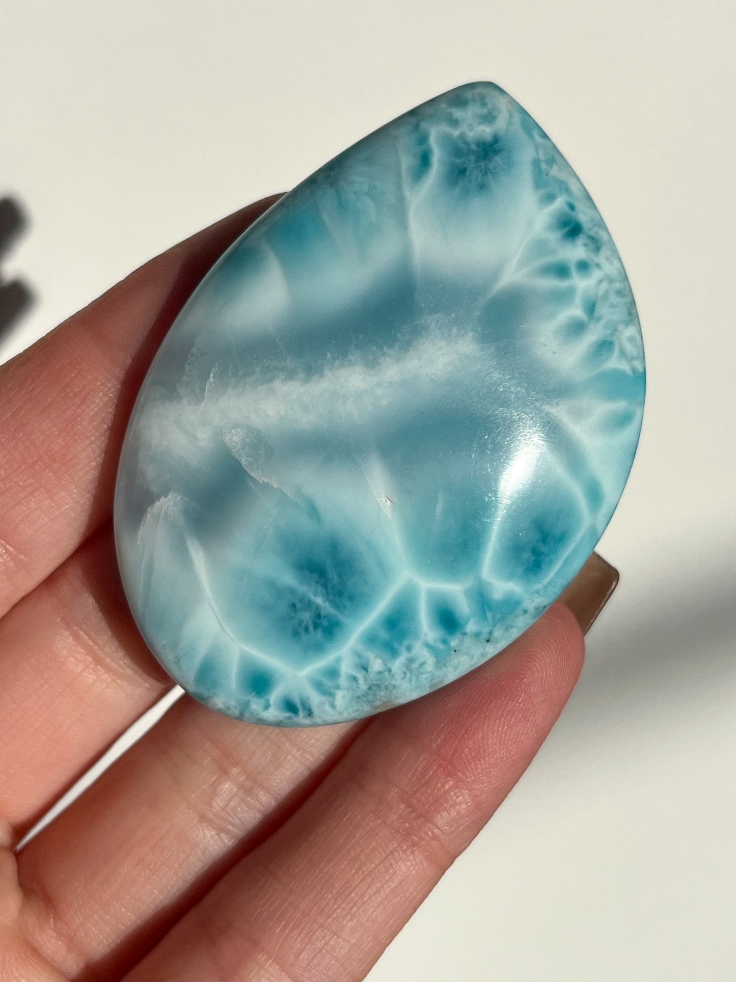 “Centro” AA Grade Larimar Cabochon