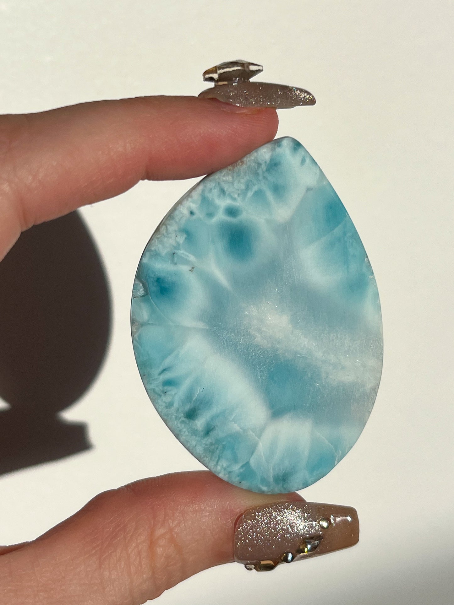 “Centro” AA Grade Larimar Cabochon
