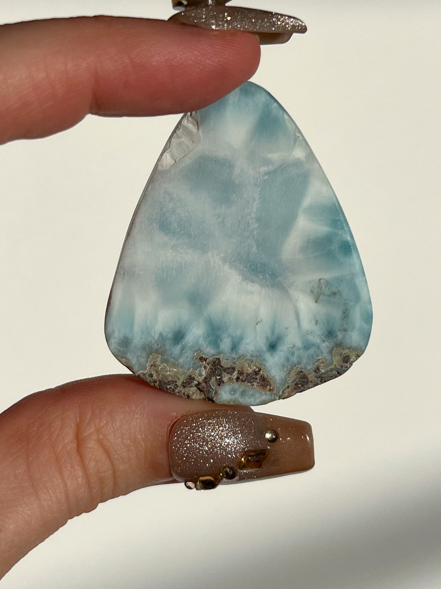 “Ovalis” AA Grade Larimar Cabochon
