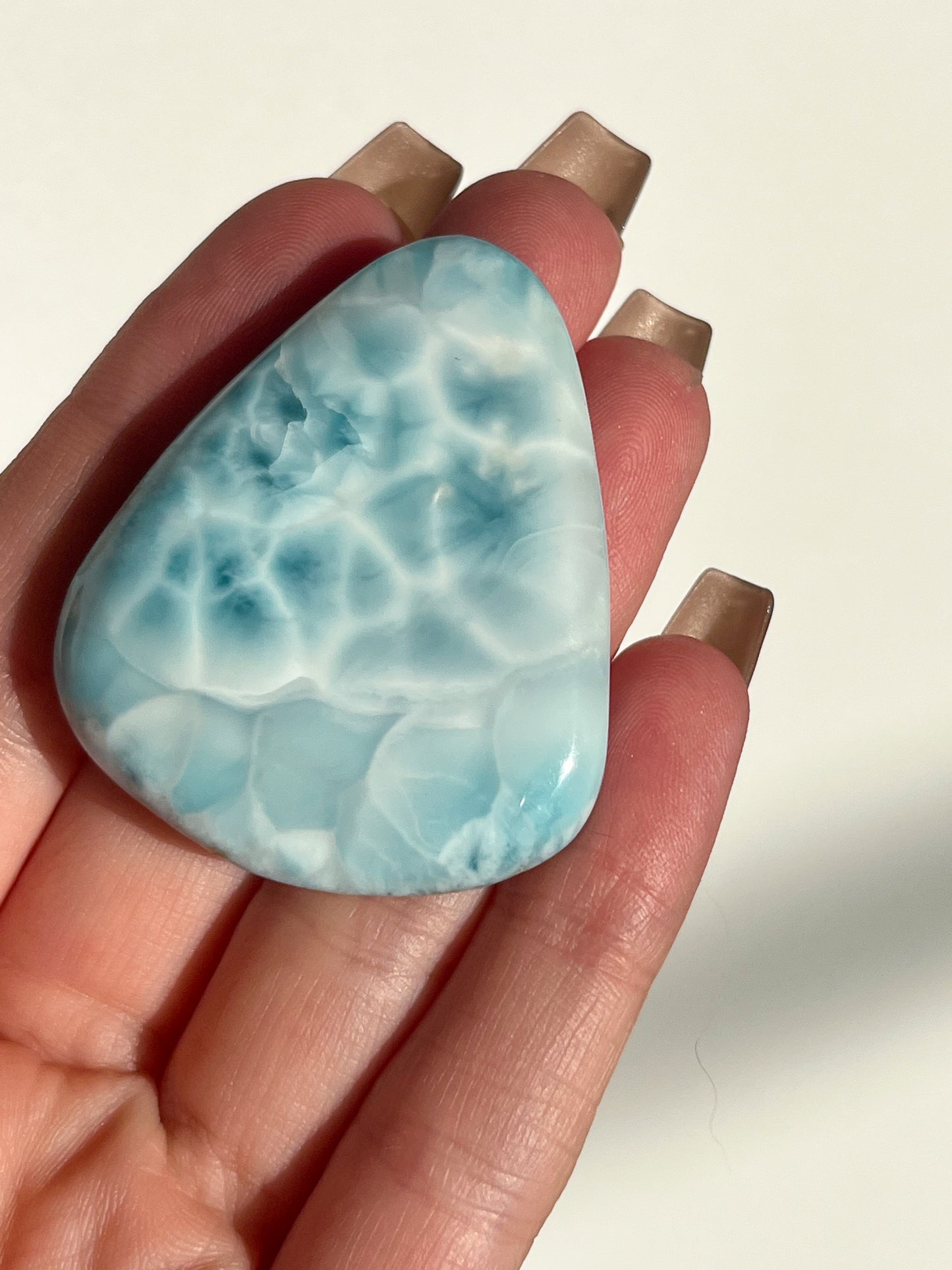“Ovalis” AA Grade Larimar Cabochon