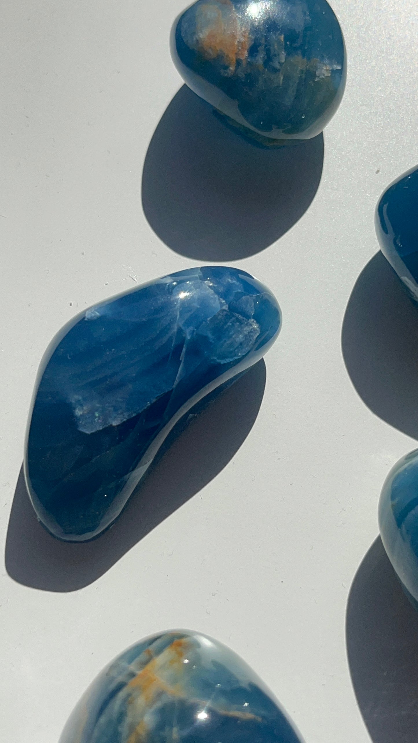 A Grade Argentinian Blue Calcite Freeform