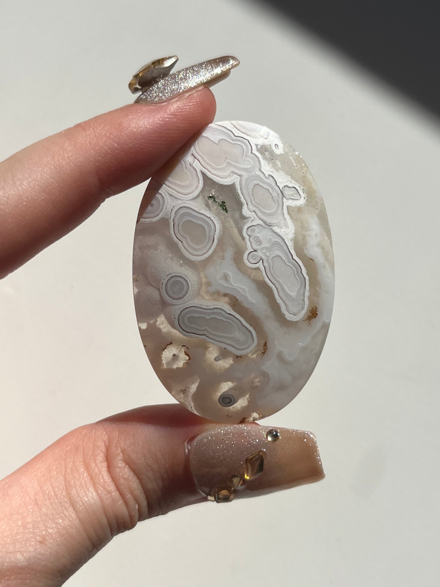 A Grade Orbicular Nebula Agate Cabochon (You Choose)