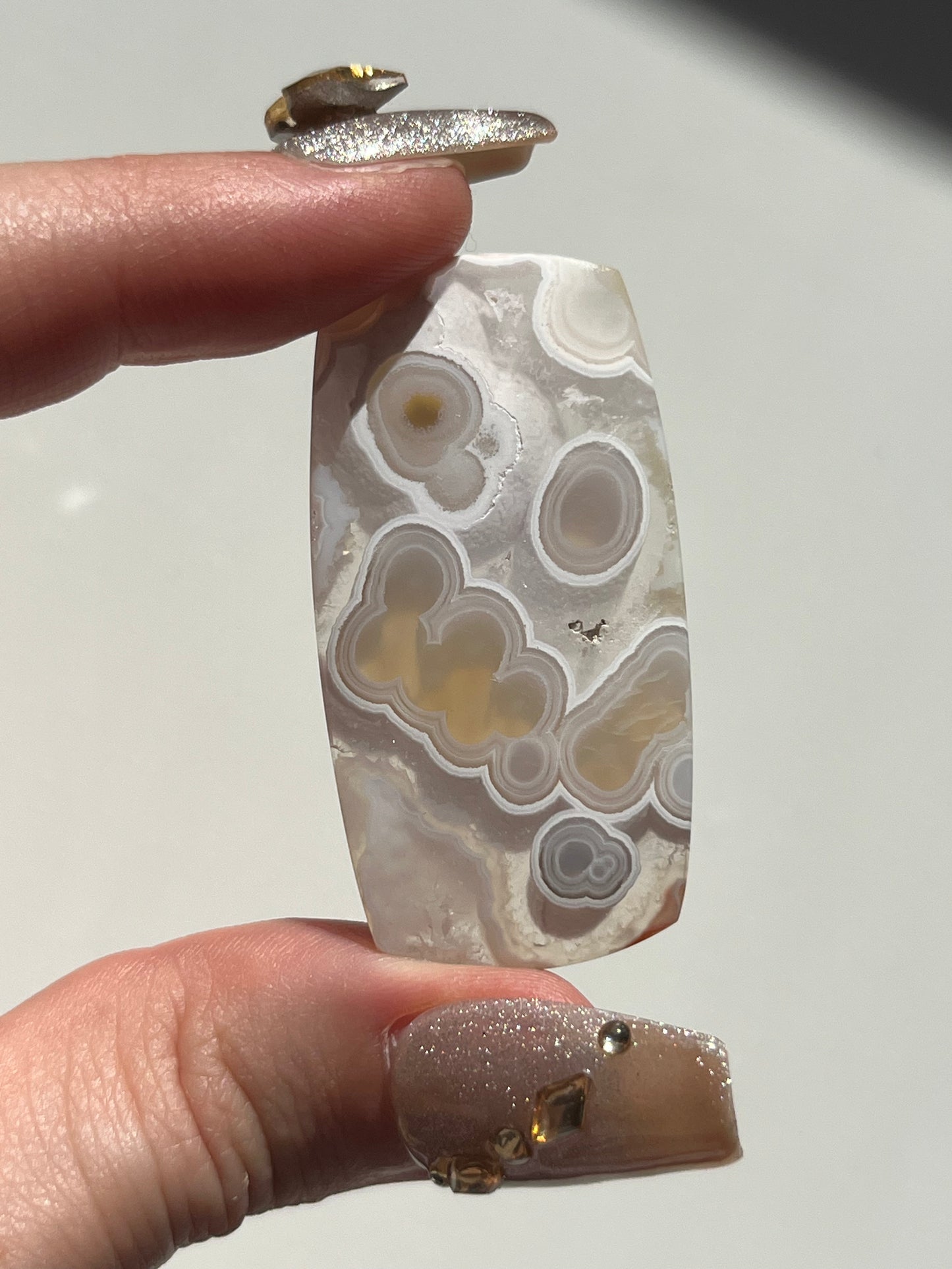 A Grade Orbicular Nebula Agate Cabochon (You Choose)