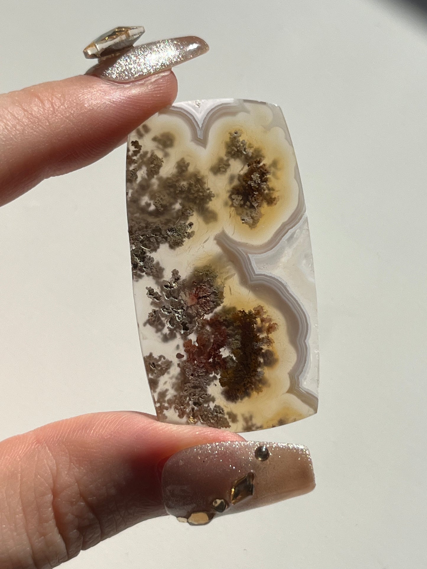 A Grade Scenic Nebula Agate Cabochon (You Choose)