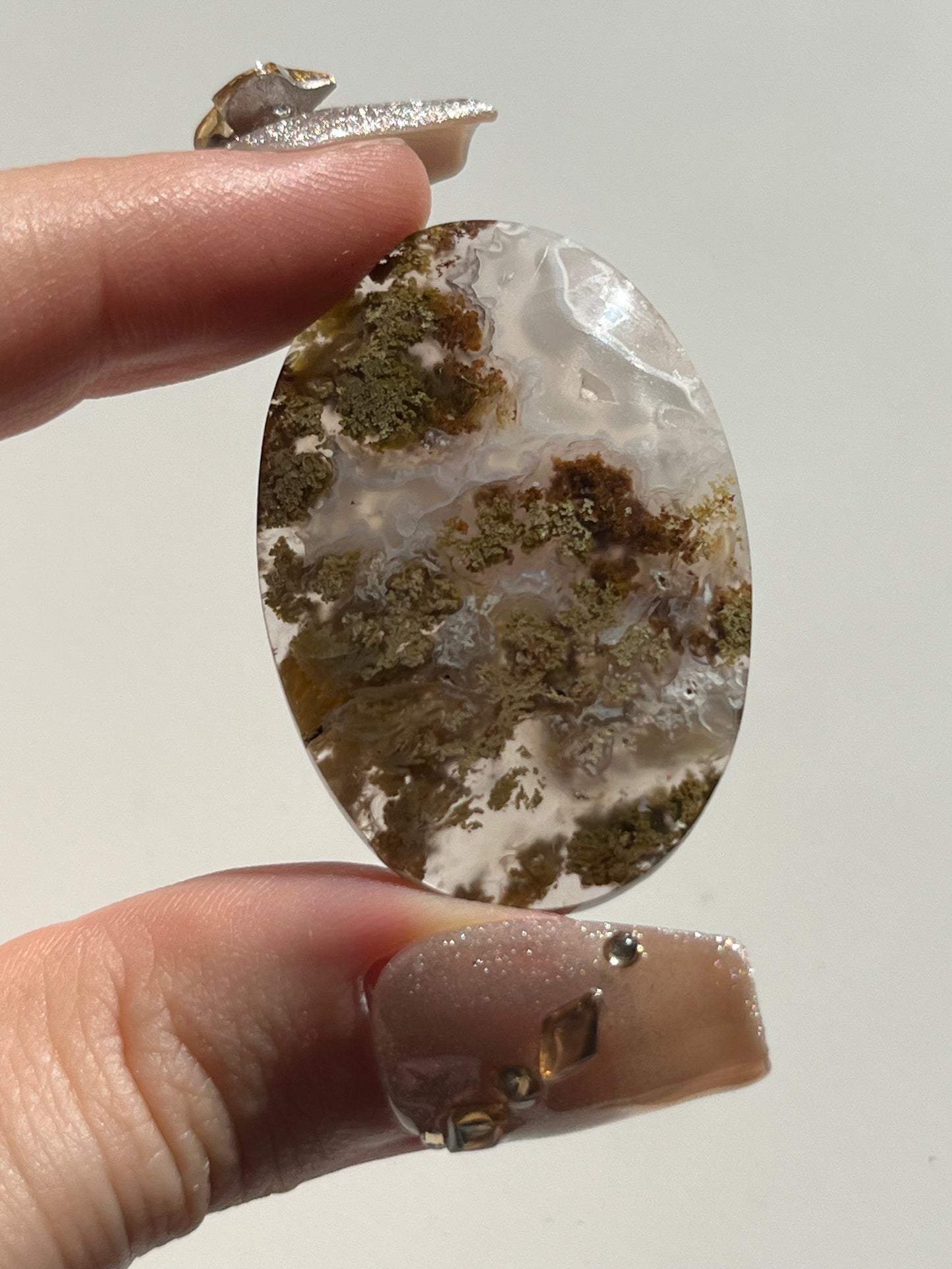 A Grade Scenic Nebula Agate Cabochon (You Choose)