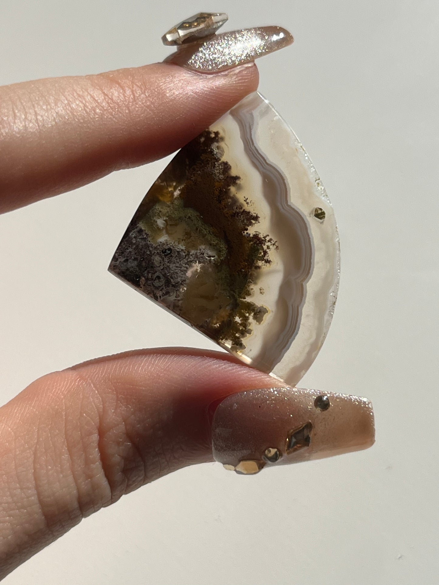 A Grade Scenic Nebula Agate Cabochon (You Choose)