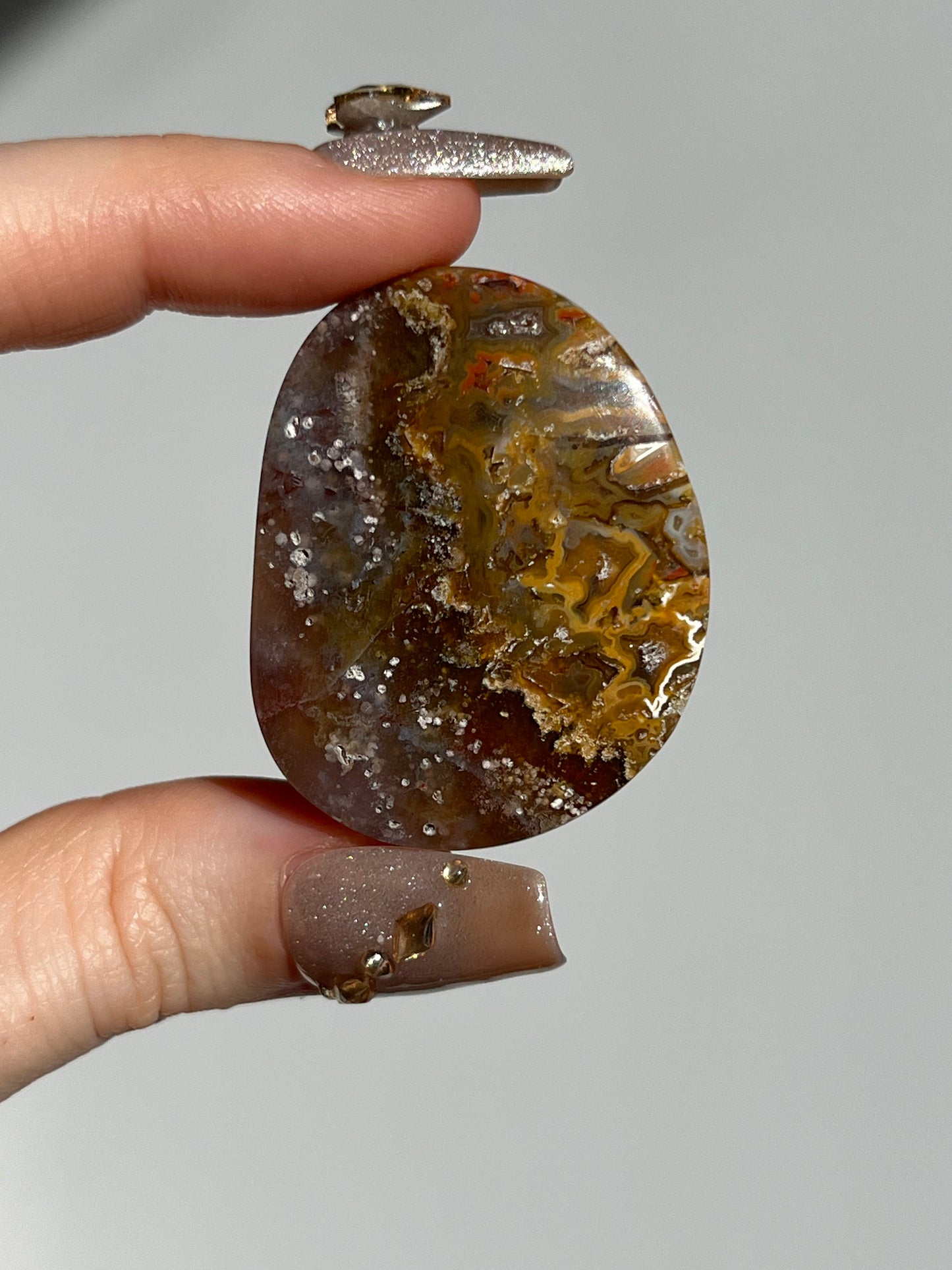 Agatised Petrified Wood Flatstone (You Choose)
