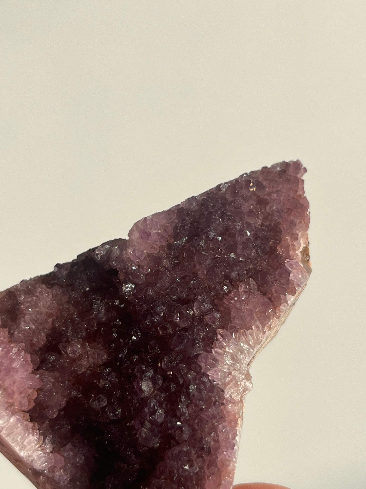 Alacam Amethyst with Barite Pseudomorph Specimen A (Self standing)
