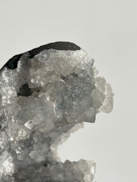 Apophyllite Stalactite Geode Cave in Basalt M