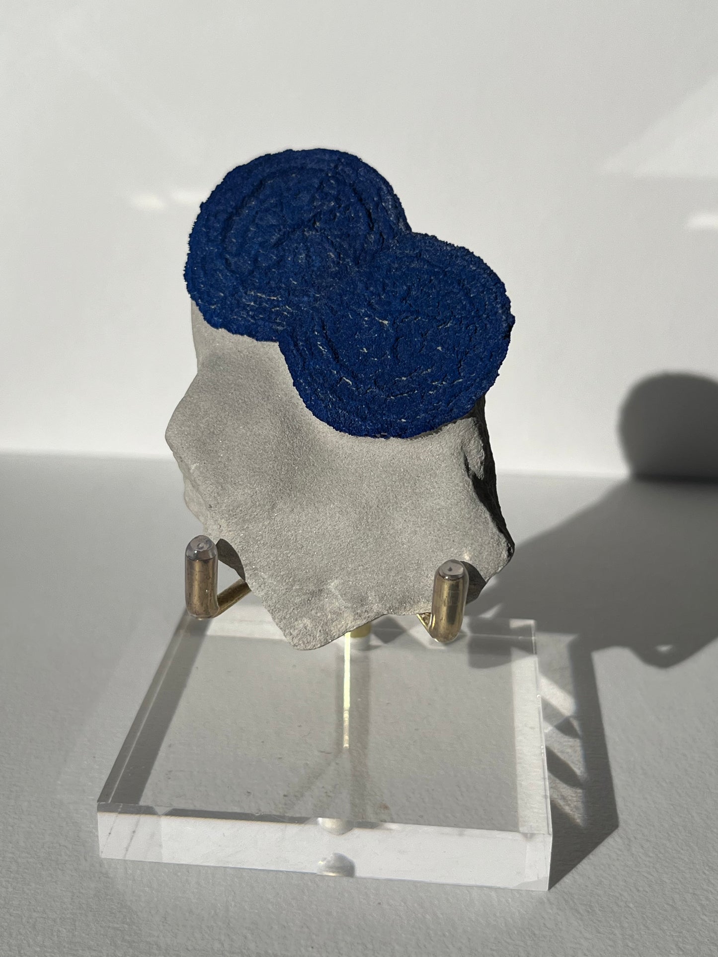 Azurite Sun on Clay Specimen A (Collector’s Choice)