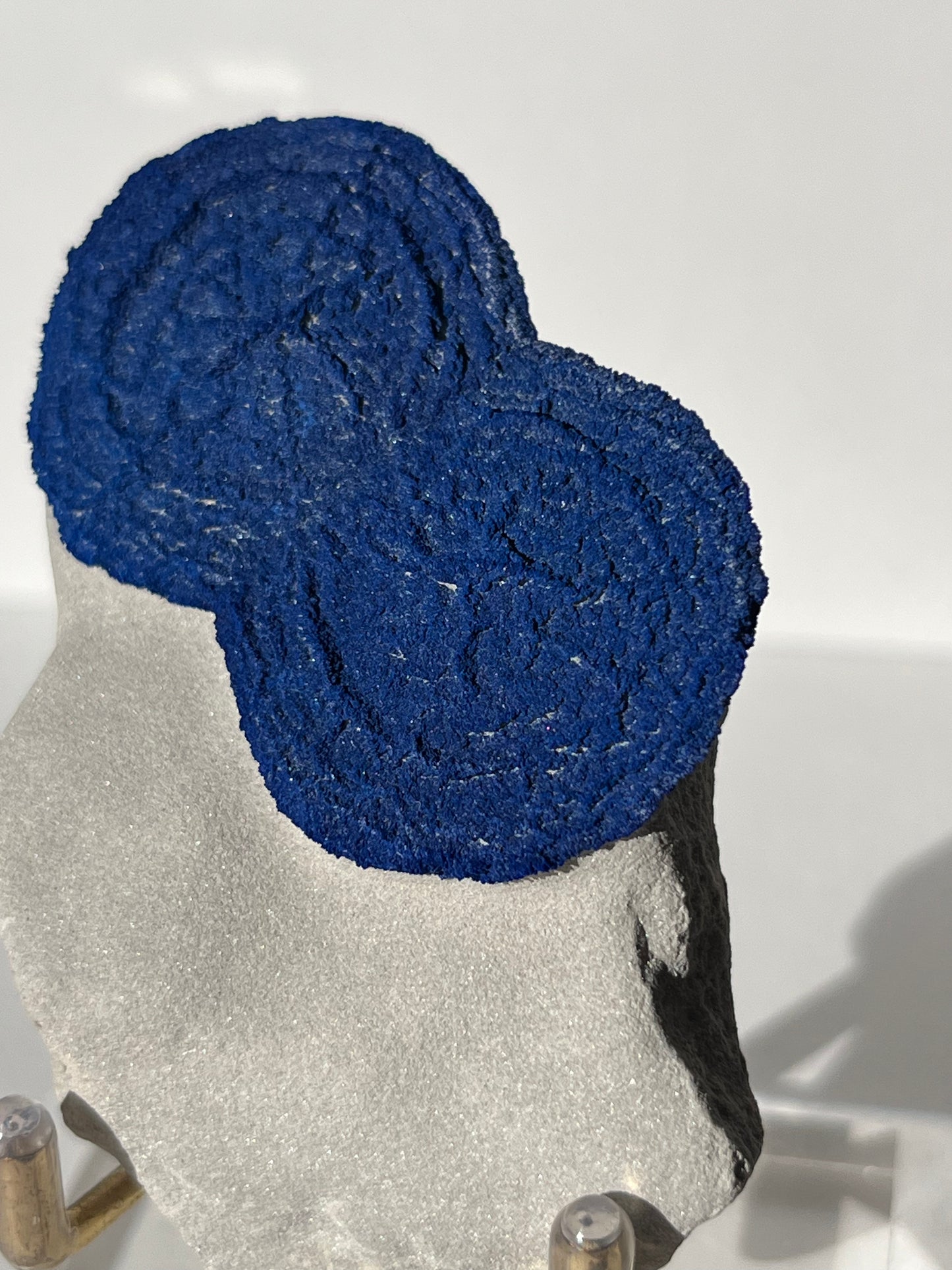 Azurite Sun on Clay Specimen A (Collector’s Choice)