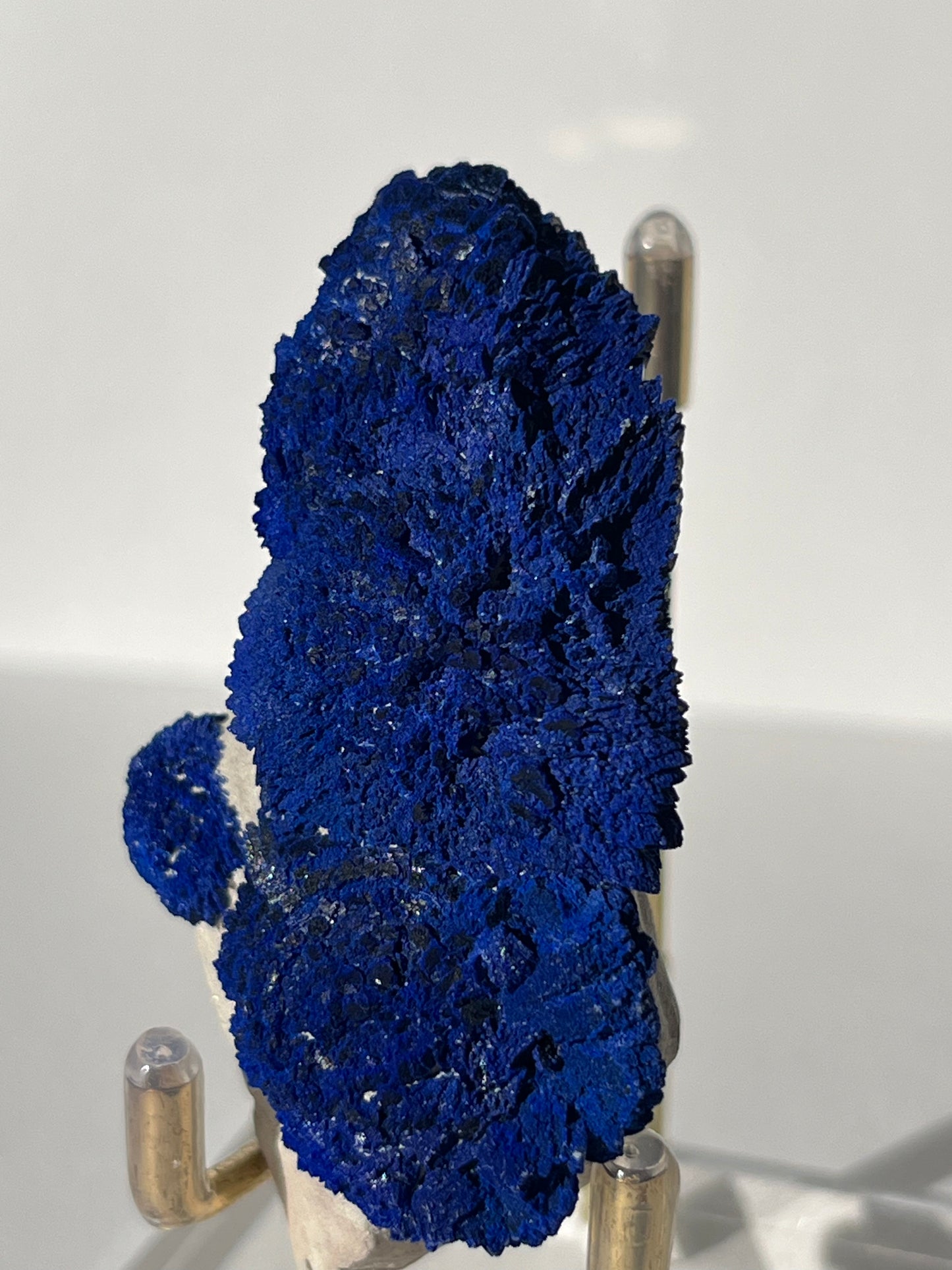 Azurite Sun on Clay Specimen D