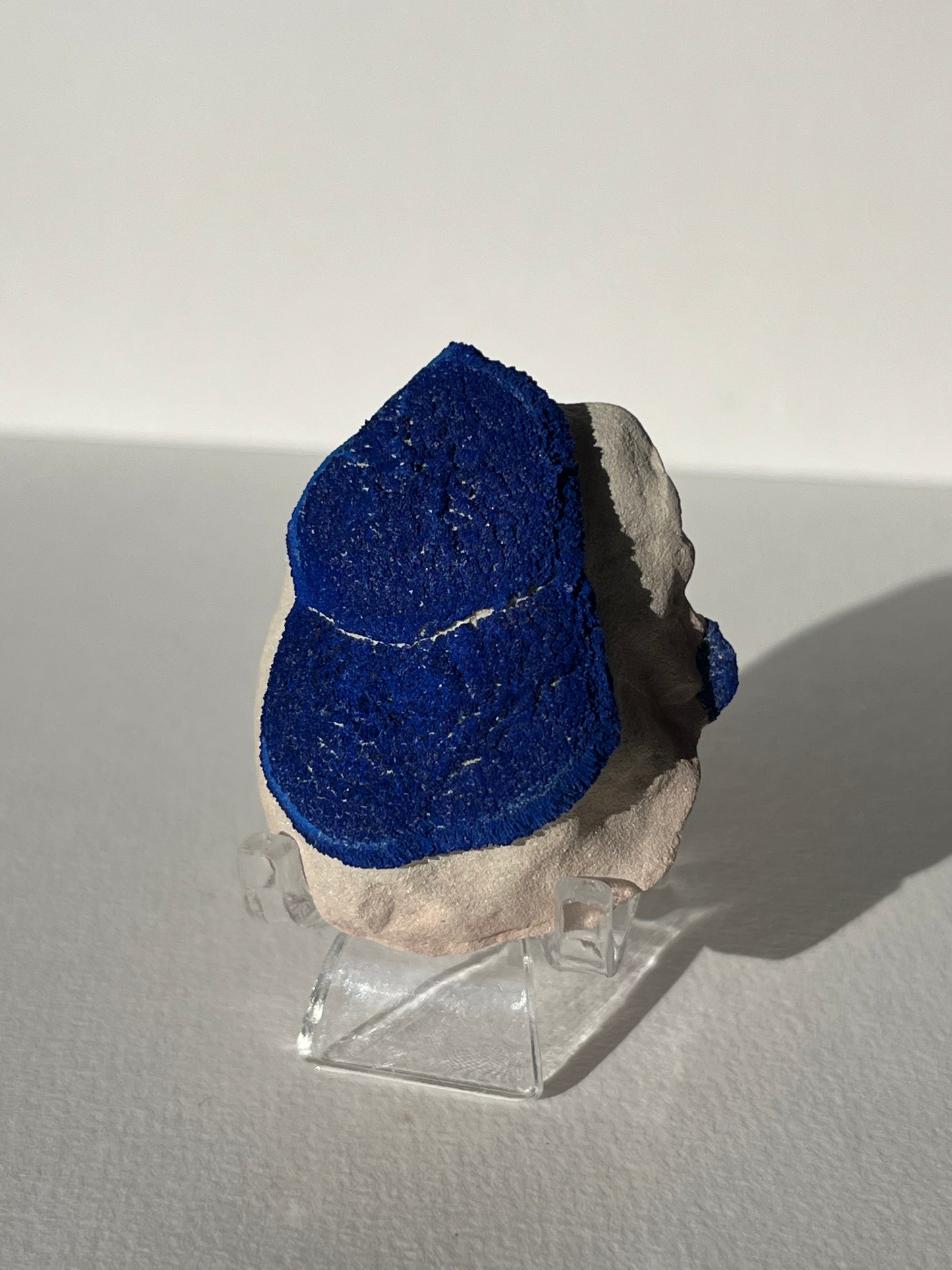 Azurite Sun on Clay Specimen M