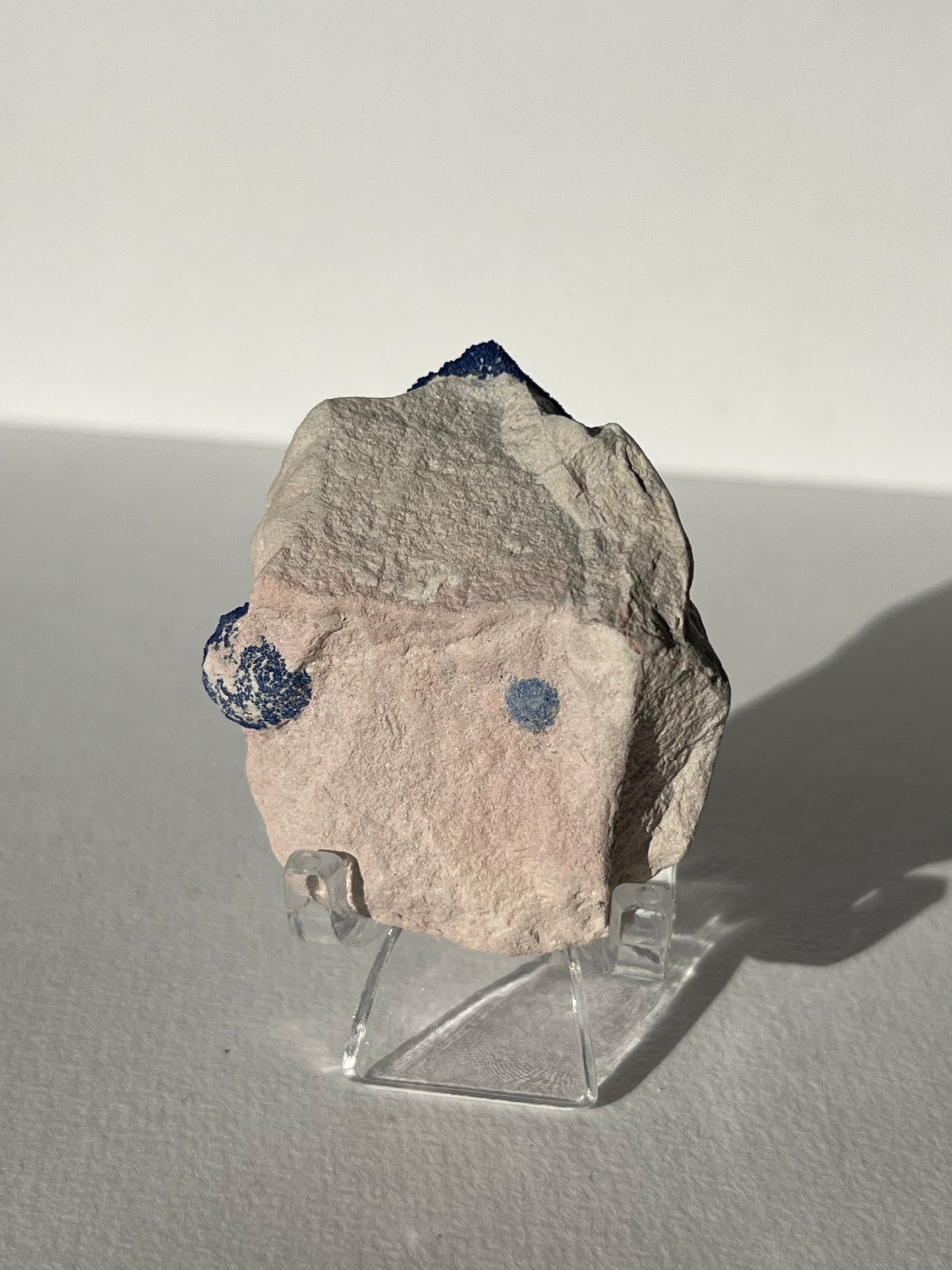 Azurite Sun on Clay Specimen M