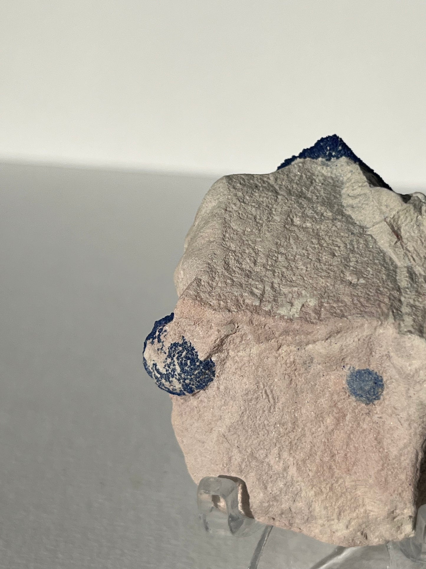 Azurite Sun on Clay Specimen M