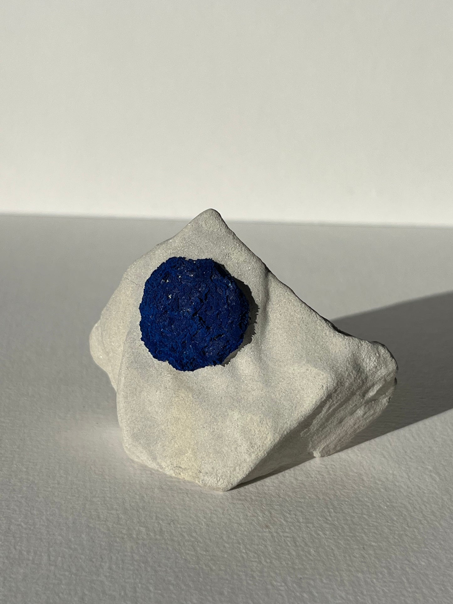 Azurite Sun on Clay Specimen N