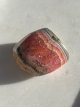Load image into Gallery viewer, Gemmy Banded Rhodochrosite Freeform w/Pyrite Inclusions #10
