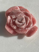 Load image into Gallery viewer, Rhodochrosite Rose Carving #5
