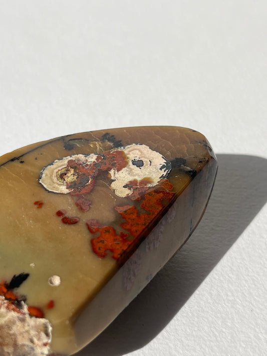 "A Night in Osaka" Batu Seniman Picture Jasper Polished Freeform with Dendritic Inclusions B (Self-Standing)