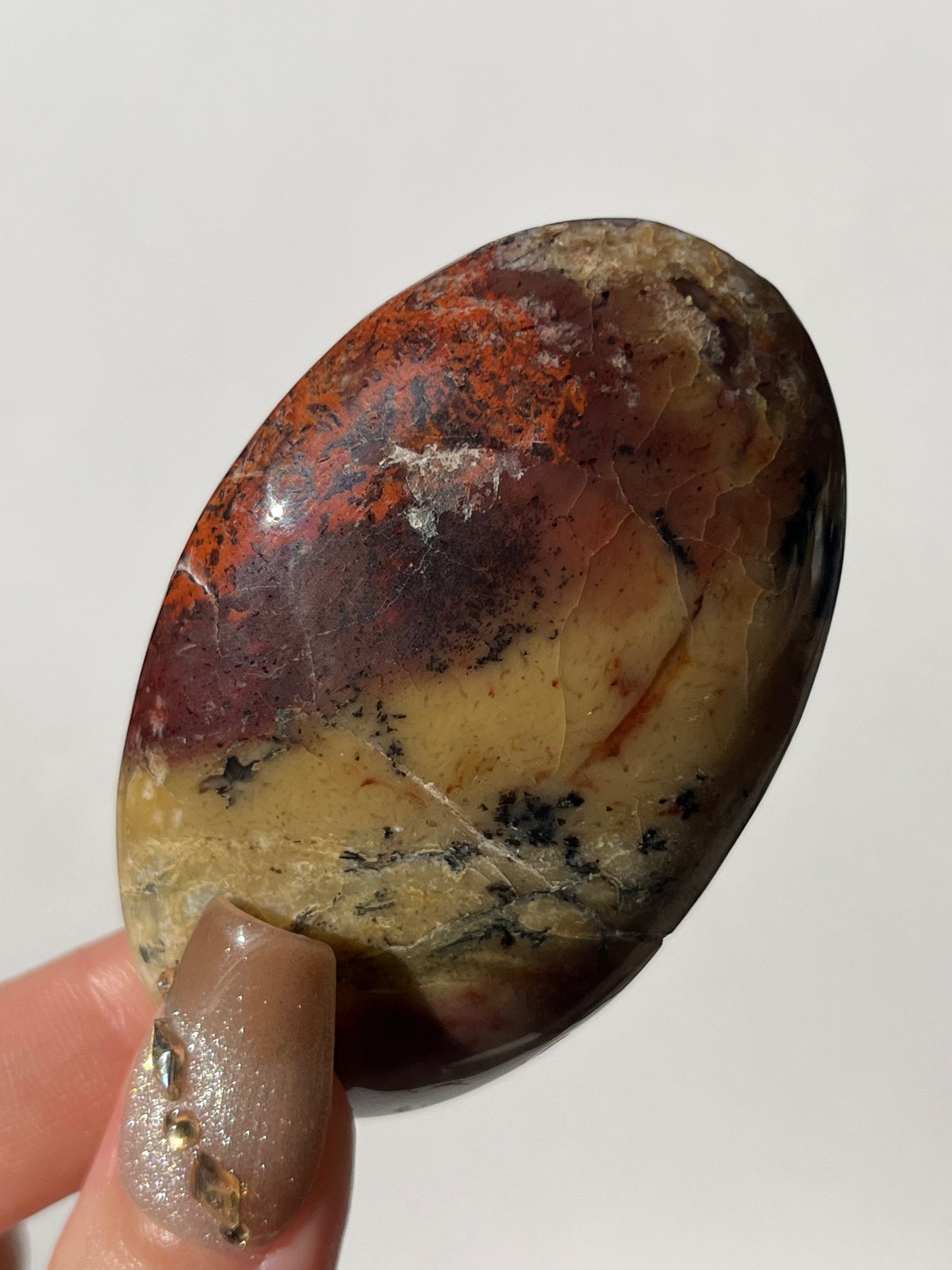 “Fiery Caldera” Batu Seniman Picture Jasper Palmstone G