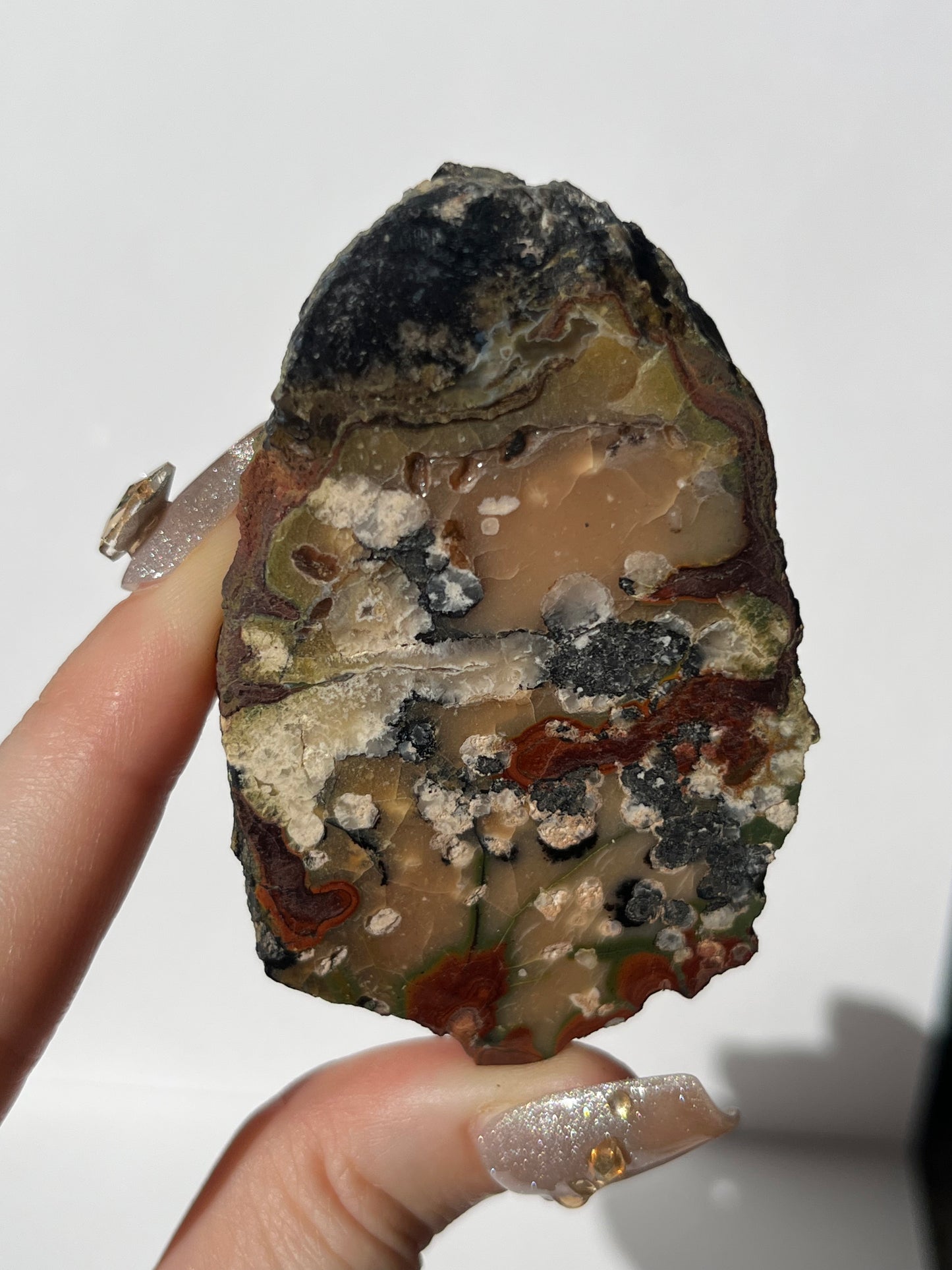 “Meditation” Batu Seniman Picture Jasper Slab J