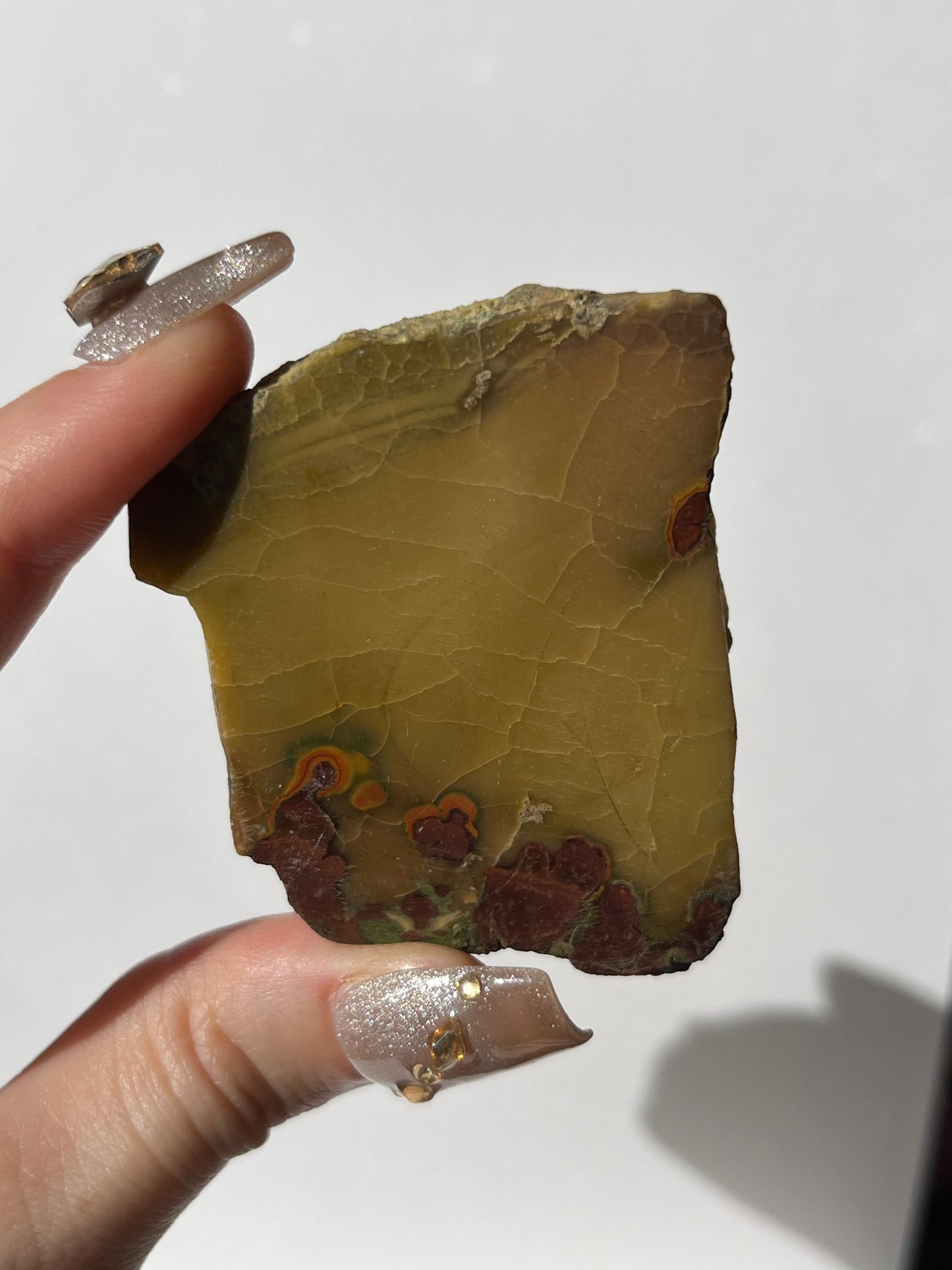 "Mother's Love" Batu Seniman Picture Jasper Semi Polished Slab I