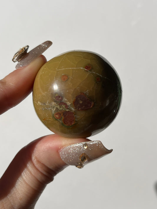 Batu Seniman Picture Jasper Sphere A