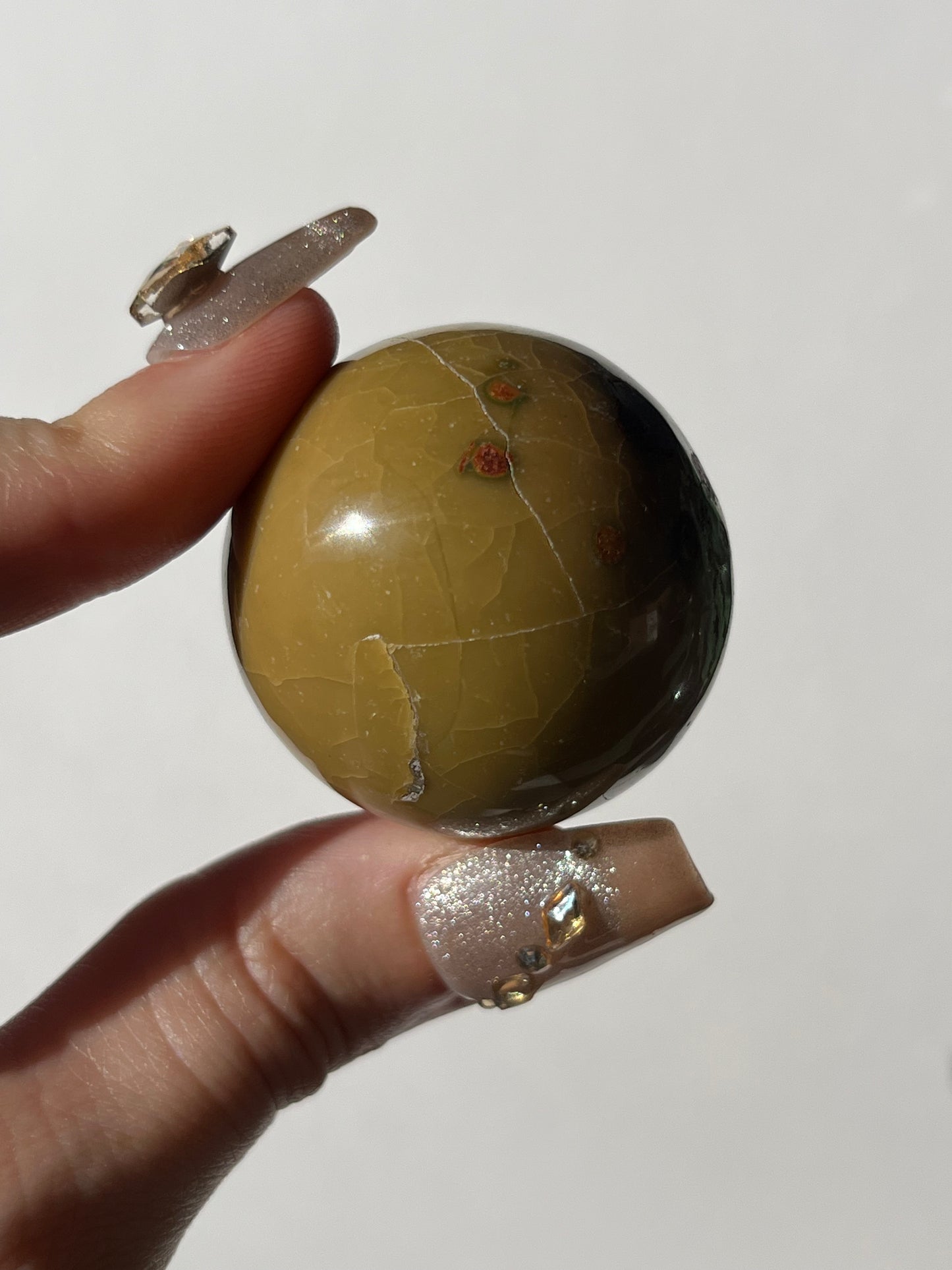Batu Seniman Picture Jasper Sphere A