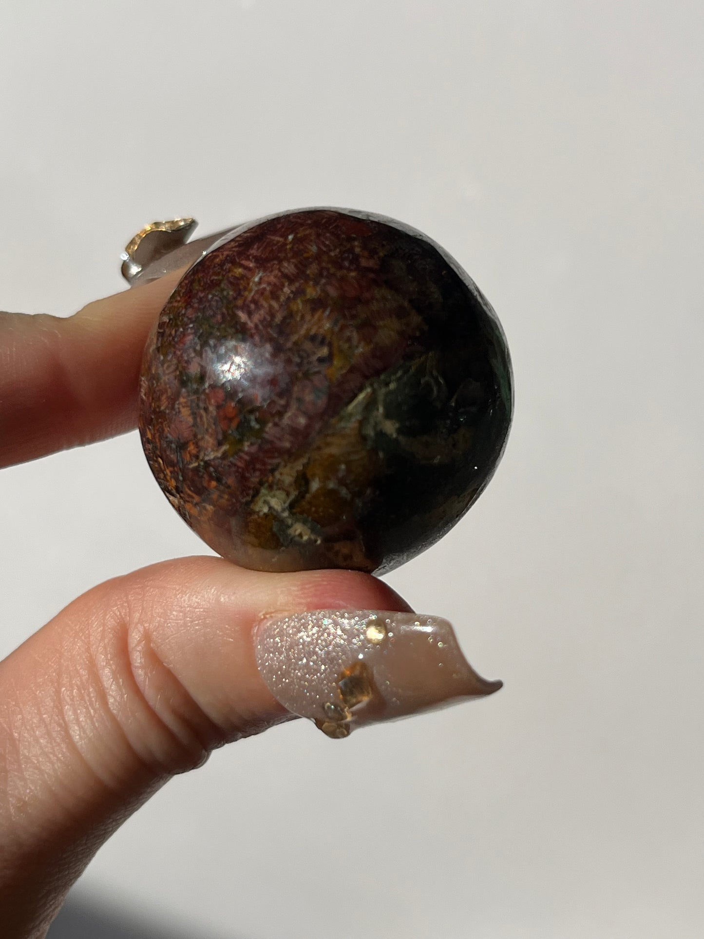 Batu Seniman Picture Jasper Sphere C