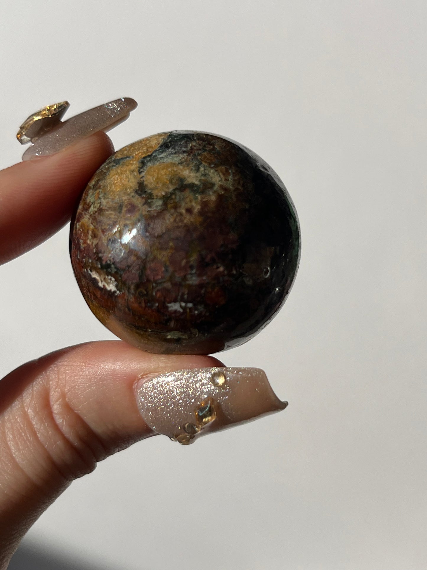 Batu Seniman Picture Jasper Sphere C