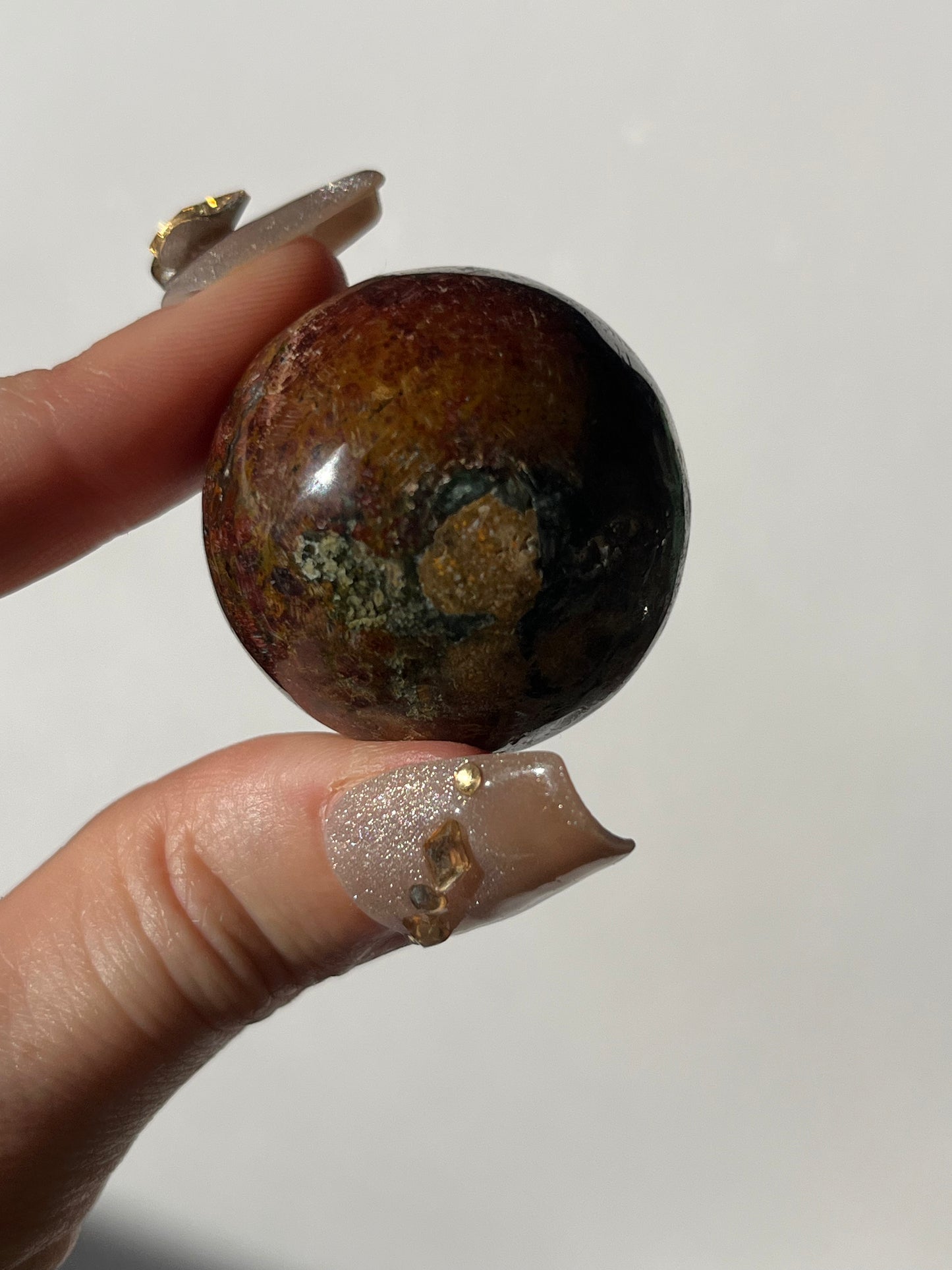 Batu Seniman Picture Jasper Sphere C